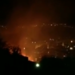 Grosso incendio a Fuorigrotta, fiamme in via Caravaggio