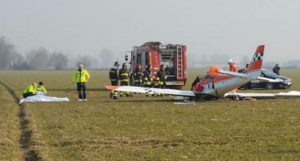 Dramma a Caiazzo, aereo ultraleggero precipita: morto il pilota