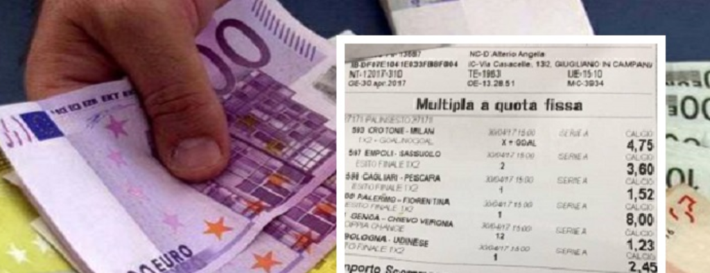 Super "bolletta" a Giugliano: fortunato vincitore incassa 60mila euro