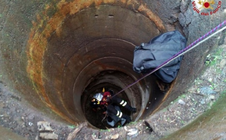 Carabiniere in pensione cade in un pozzo e muore