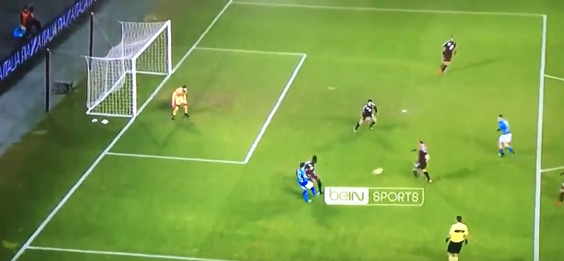 Piotr Zielinski e il Napoli raddoppia e poi va sul 3-0 con Hamsik