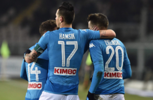 Il Napoli batte il Torino, Hamsik si sblocca, ed è di nuovo primo posto in campionato