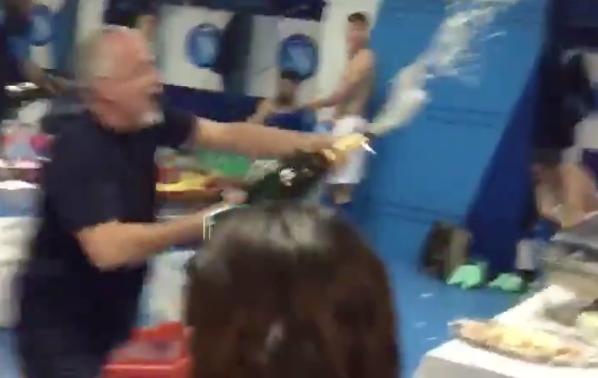 De Laurentiis scatenato, prima lo champagne e poi le clamorose dichiarazioni