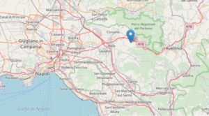 Lieve scossa di terremoto nel nolano, la magnitudo è stata di 2.4