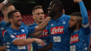 Al San Paolo Mertens supera Careca e stende l'Empoli: 5-1 per il Napoli