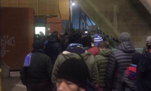 Stadio San Paolo trasformato in orinatoio a cielo aperto