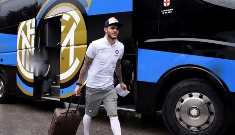L'Inter arriva a Napoli ma l'autista del bus sbaglia hotel