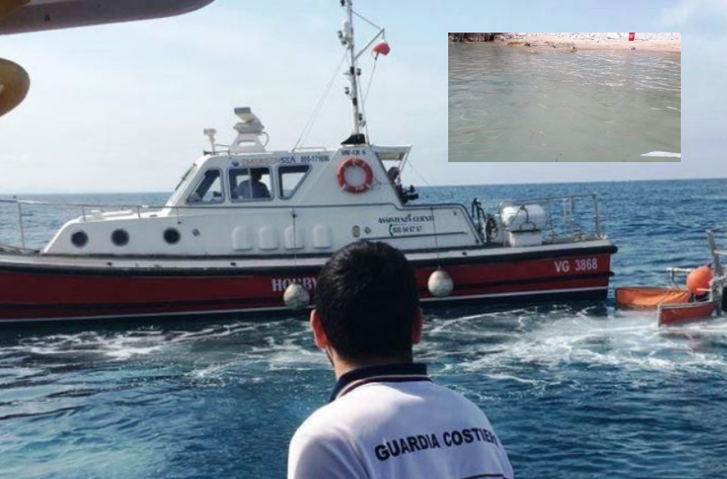 Palinuro, yacht perde gasolio: rischio disastro ambientale
