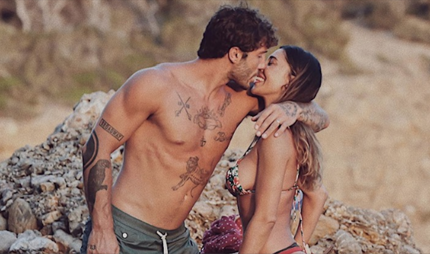 Belen Rodriguez e la dedica a Stefano De Martino: "Fammi felice così"