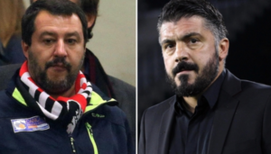 Salvini a Napoli 'benedice' Caldoro e Gattuso