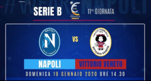 Serie B, Napoli Femminile sfida il Vittorio Veneto