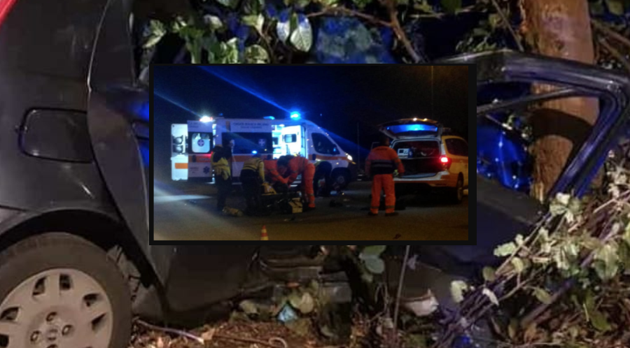 Palermo, schianto mortale nella notte: un morto. Grave una donna