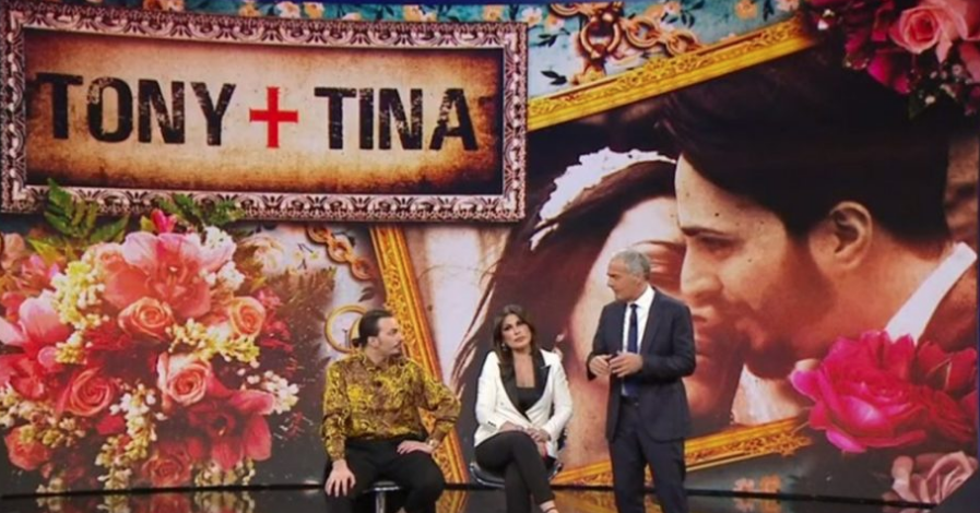 Tony Colombo e Tina Rispoli, è show da Giletti a 'Non è l'Arena'