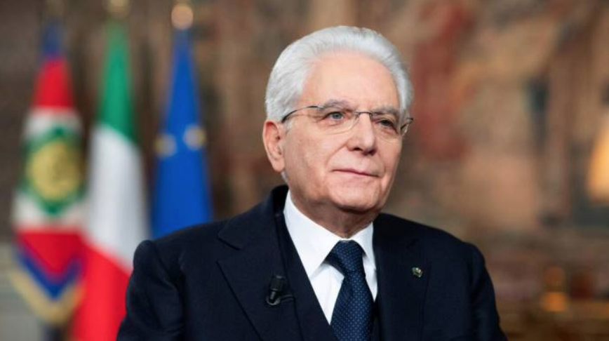 Benevento, folla e applausi per il Presidente della Repubblica Sergio Mattarella