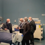 Coronavirus, il sopralluogo al Loreto Mare del Governatore De Luca