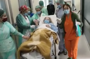 Dal buio alla luce, Maria Giulia guarita e dimessa dal Loreto Mare-Covid