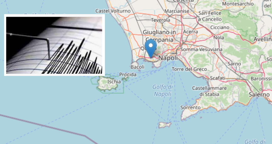 Terremoto a Napoli, due scosse nella notte: trema ancora la terra nell'area flegrea