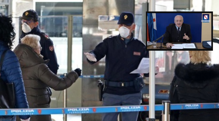 Arrivi in Campania, la Regione: "3037 viaggiatori: 10 positivi al test rapido, nessuno al tampone"