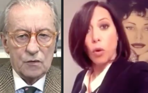 "In tv perché moglie del Ministro", "I tweet li scriva dopo cena": è scontro Feltri-De Girolamo