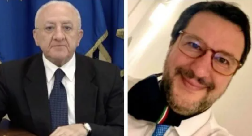 Salvini attacca De Luca: "Ha ucciso la via dei presepi"