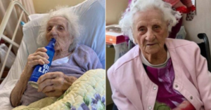 A 103 anni nonnina guarisce dal coronavirus e fa festa con la birra