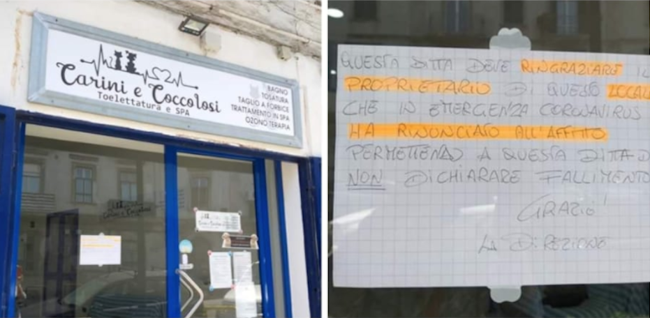 Solidarietà napoletana, 'fitto sospeso' per l'emergenza covid19