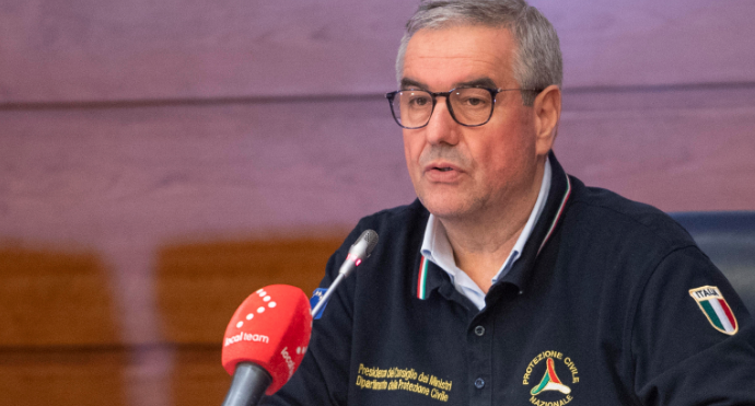 Il bollettino quotidiano diramato dal Capo nazionale Angelo Borrelli