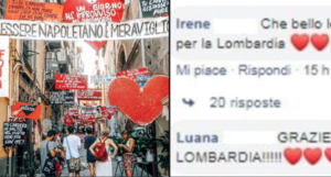 Covid, dal Sud tutto l'affetto per la Lombardia: "Forza, ce la farete"