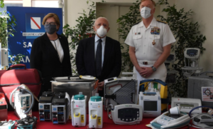 Gli Stati Uniti donano attrezzature sanitarie alla Regione Campania