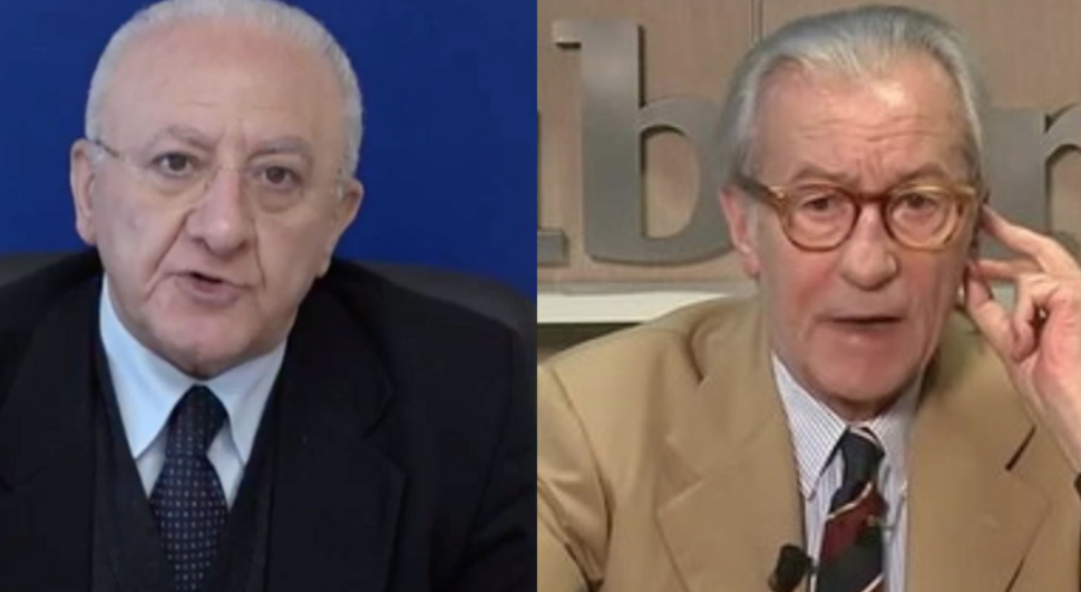 De Luca indagato, l'attacco di Feltri: "Che c+++o se ne faceva?!"