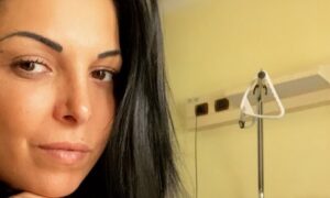 Nancy Coppola in ospedale