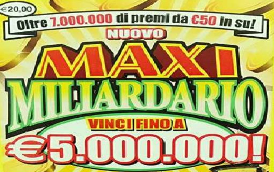 "Miliardario Maxi", fortunato giocatore vince 5 milioni di euro