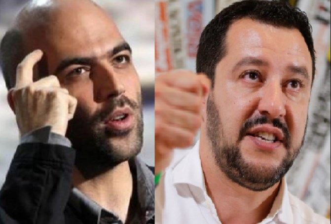 Saviano contro Salvini, l'attacco dello scrittore: "Buffone e ministro della malavita"