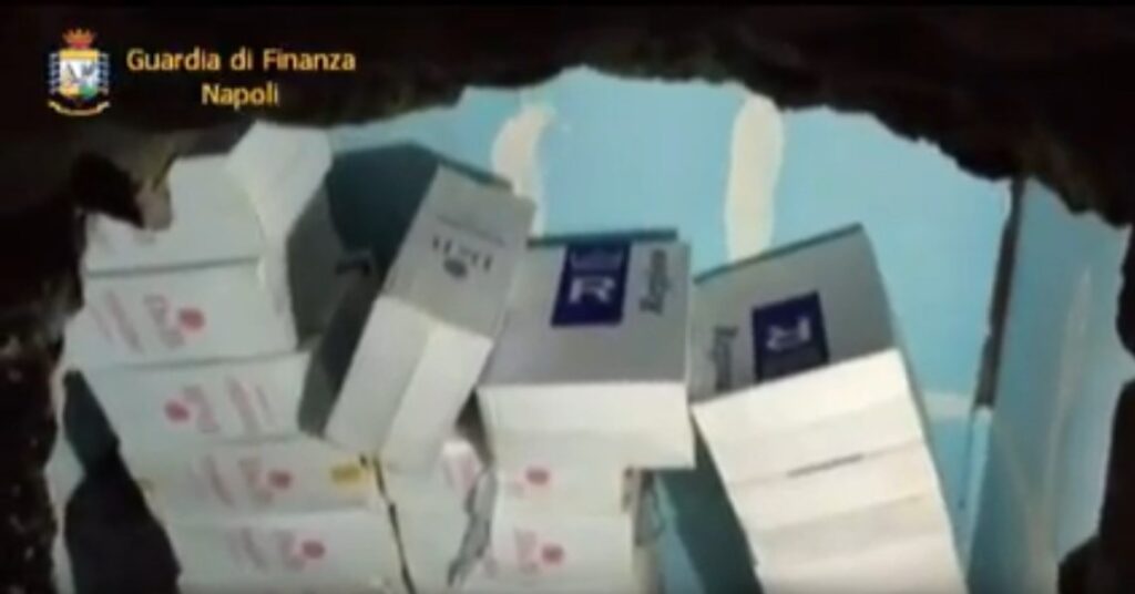 Blitz della guardia di finanza, sgominata organizzazione di contrabbandieri di sigarette