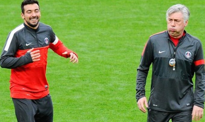 Lavezzi su Ancelotti: "Ho litigato con tutti i miei allenatori tranne che con lui"