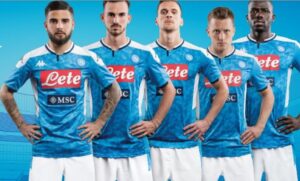 Napoli, ecco la nuova maglia azzurra per la prossima stagione