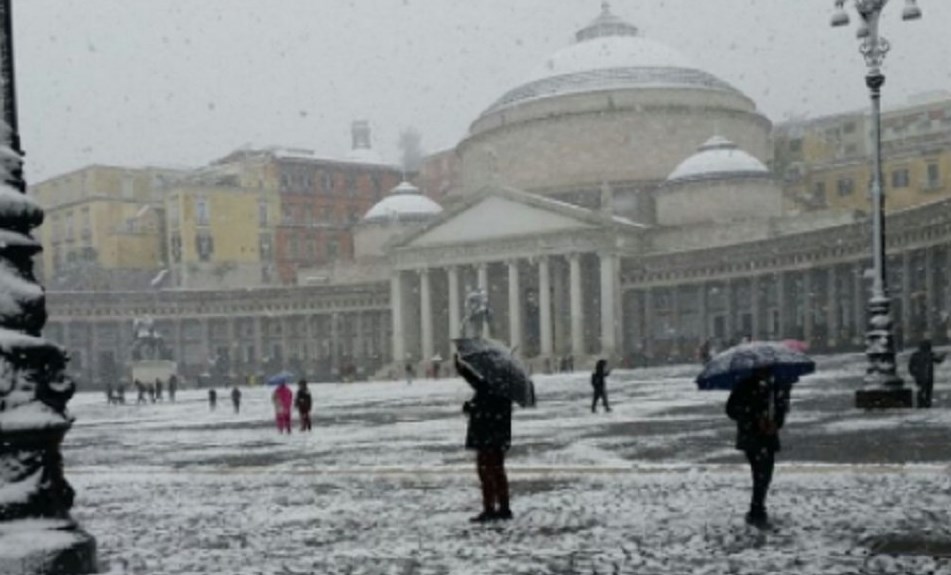 Meteo in Campania, la protezione civile: "Allerta neve"
