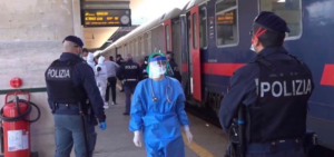Emergenza Coronavirus, treno da Milano verso Napoli e Salerno: rientrano solo poche persone