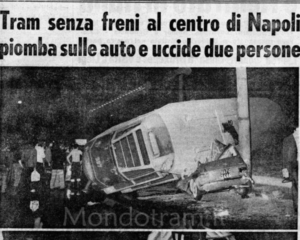 L'incidente tranviario a piazza Sannazaro nel 1973 morirono due giovani