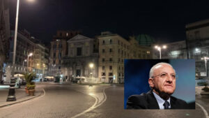 Napoli si ferma, dopo il decreto città deserta: ringraziamenti ai cittadini da De Luca e De Magistris