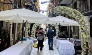 Matrimonio al Pallonetto, chiusa strada illegalmente per celebrare la festa