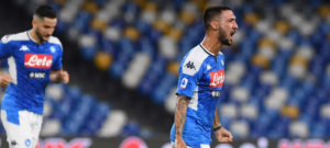 Il Napoli batte l'Udinese in zona Cesarini con un eurogol di Politano al 95'