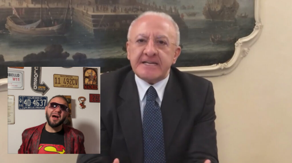 "Ma De Luca non vuole", la canzone sul presidente campano spopola sul web