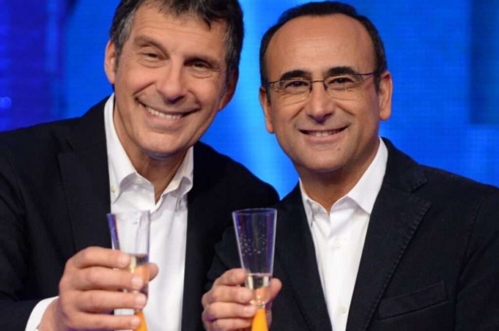 Il gesto di Carlo Conti in memoria di Fabrizio Frizzi commuove il pubblico