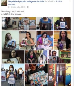 Pagina della vergogna su Napoli, insulti alla città e alle vittime della Terra dei Fuochi