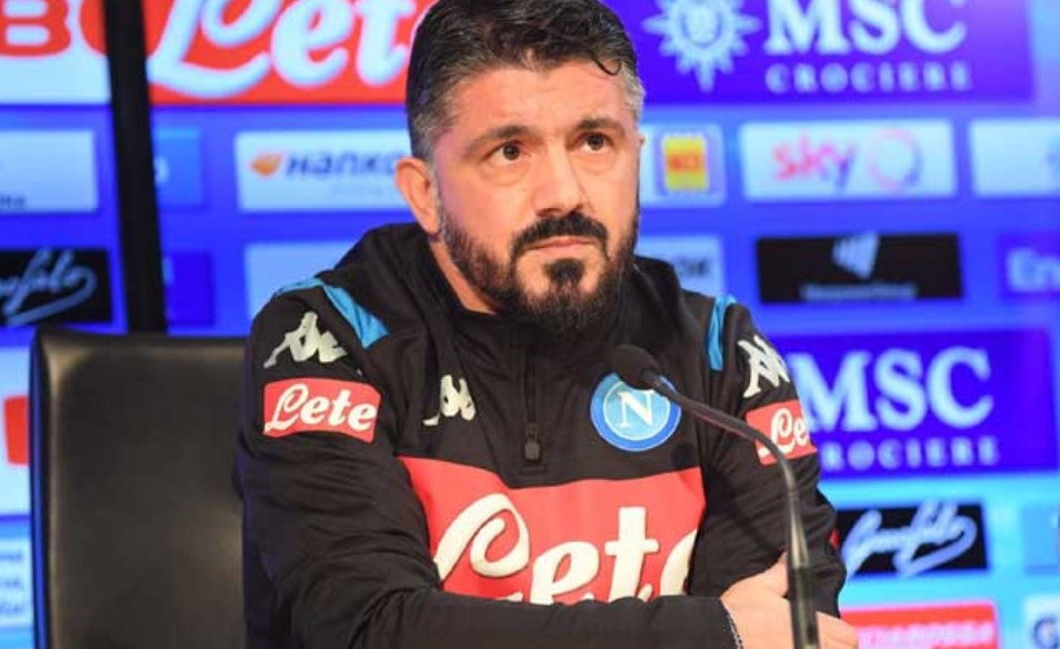 Esordio di Rino Gattuso al San Paolo