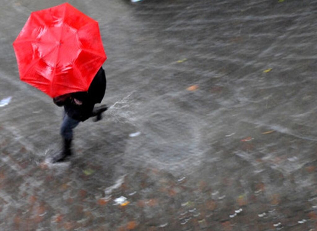 Meteo Campania, comparsa delle piogge e temperature in calo