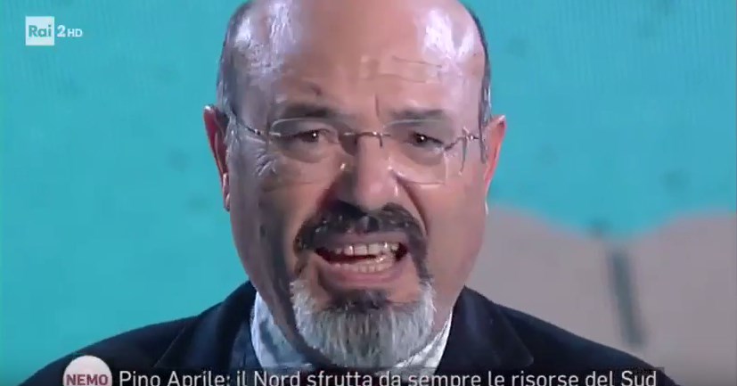 "Da più di un secolo è il Nord che deruba il Sud", Pino Aprile ne parla in Rai