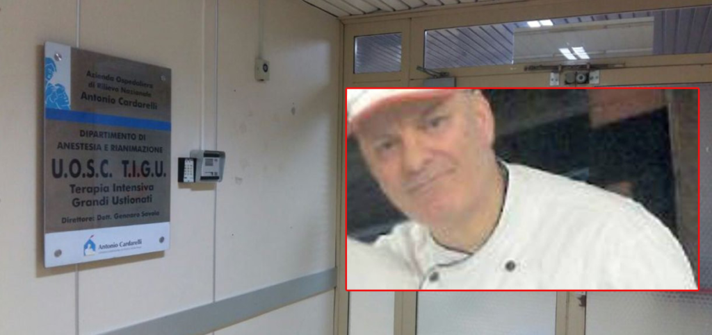 Pizzaiolo si dà fuoco dopo una lite famigliare: Domenico Cordella è deceduto nella notte