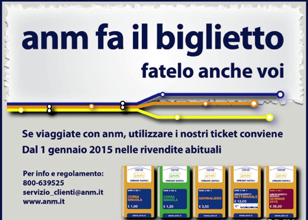 ANM, il piano di risanamento prevede l'aumento del biglietto